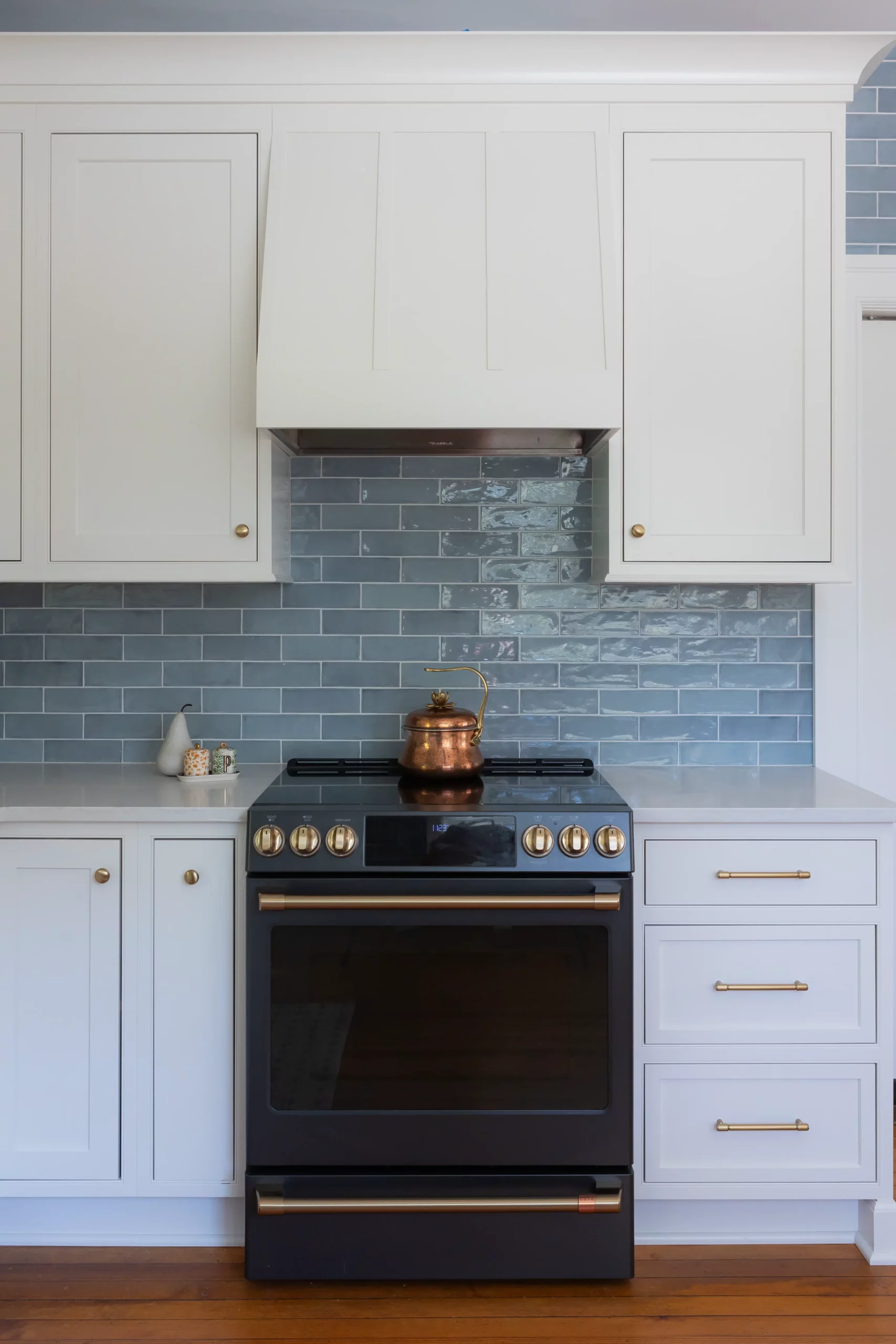 West Haven, Maryland Kitchen Renovation view of black stove